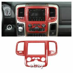 Center Control Navigation Steering Wheel Decor Cover Trims for Dodge RAM 2010-18