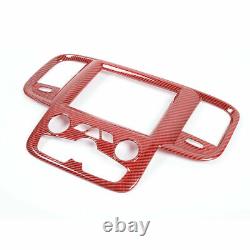 Center Control Navigation Steering Wheel Decor Cover Trims for Dodge RAM 2010-18