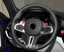 Chrome Steering Wheel cover trim For BMW 5 SERIES G30 G31 X3 X4 G01 G02 M5 2018