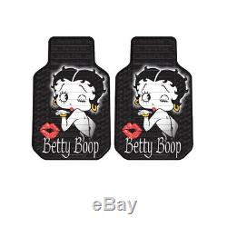 Classic Betty Boop Car Truck Rubber Floor Mats Seat Covers Steering Wheel Cover