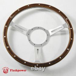 Classic wood grain steering wheel Restoration VW Ford Mustang