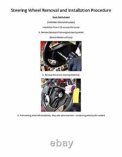 Club Car Precedent Silver Steering Wheel/Hub Adapter/Chrome Cover Kit 2004+