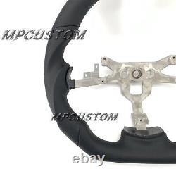 Corvette C6 Black leather Customized Steering Wheel for 2006-2013 C6 ZR1 Z06