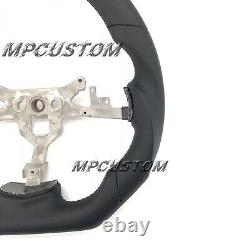 Corvette C6 Black leather Customized Steering Wheel for 2006-2013 C6 ZR1 Z06