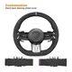 Custom Alcantara Car Steering Wheel Cover for Mercedes-Benz AMG GT E53 E63