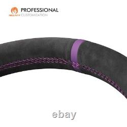 Custom Alcantara Car Steering Wheel Cover for Mercedes-Benz AMG GT E53 E63