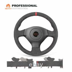 Custom Alcantara Steering Wheel Cover for Subaru Legacy Forester Impreza Outback
