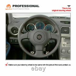 Custom Alcantara Steering Wheel Cover for Subaru Legacy Forester Impreza Outback