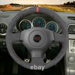 Custom Alcantara Steering Wheel Cover for Subaru Legacy Forester Impreza Outback