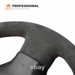 Custom Alcantara Steering Wheel Cover for Subaru Legacy Forester Impreza Outback