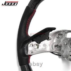 Customized Carbon Fiber Steering Wheel Cover For C8 Corvette Z51 Z06 2020-2023