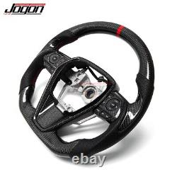 Customized Carbon Fiber Steering Wheel For Toyota Camry XV70 RAV4 XA50 2018-2022