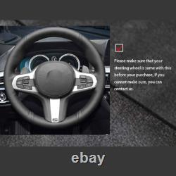 DIY Alcantara Steering Wheel Cover Yellow BMW M3 G80 M4 G82 G83 M5 F90 M8 F91