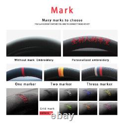 DIY Alcantara Steering Wheel Cover Yellow BMW M3 G80 M4 G82 G83 M5 F90 M8 F91