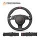 DIY Custom Alcantara Car Steering Wheel Cover for Porsche 911 Boxster Cayman