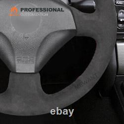 DIY Hand-sewn Alcantara Car Steering Wheel Cover Wrap for Honda S2000 Civic SI