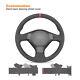DIY Hand-sewn Alcantara Steering Wheel Cover Wrap for Subaru Legacy Impreza