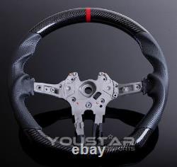 D-Type CARBON Nappa Leather DTM Steering Wheel for BMW M5 M6 F10 F12 F13 F06 F07