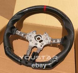 D-Type CARBON Nappa Leather DTM Steering Wheel for BMW M5 M6 F10 F12 F13 F06 F07