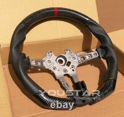 D-Type CARBON Nappa Leather DTM Steering Wheel for BMW M5 M6 F10 F12 F13 F06 F07