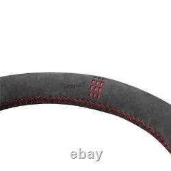 Dark Grey Alcantara Steering Wheel Cover for Porsche 911 997 Boxster Cayman 987