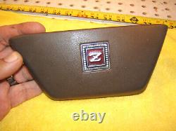 Datsun 1983 280ZX Steering wheel center rubber BROWN Genuine Datsun OEM 1 Pad