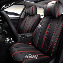 Deluxe soft and comfortable Leather Car Seat Cushion 11pc+steering wheel cover