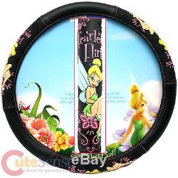 Disney Tinkerbell Car Steering Wheel Cover Fearless Flirt Tink Auto Accessory