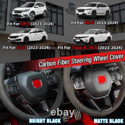 Dry Carbon Fiber Interior Trim Covers For Honda 11th Civic Type R FL5 2023+