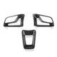 Dry Carbon Fiber Steering Wheel Cover Trim For Porsche 718 Boxster Macan 911