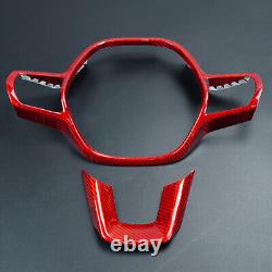 Dry Carbon Fiber Steering Wheel Frame Cover Trim For Honda Accord 11th 2023-2024