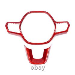 Dry Carbon Fiber Steering Wheel Frame Cover Trim For Honda Accord 11th 2023-2024