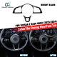 Dry Carbon Fiber Steering Wheel Panel Cover For Nissan Z Fairlady Z RZ34 2023+