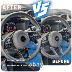 Dry Carbon Fiber Steering Wheel Panel Cover For Nissan Z Fairlady Z RZ34 2023+