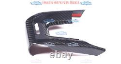 Dry Carbon Interior Steering Wheel Cover Trim 1pc For Lamborghini Urus 2018-2023