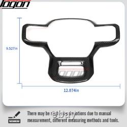 Dry Carbon Steering Wheel Cover For Ford F-150 F150 Raptor Raptor R 2021 22-2024