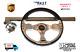 EZ-GO RXV/TXT Chrome/Black Steering Wheel/Hub Adapter/Chrome Cover Kit