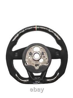 FORGED CARBON FIBER Steering Wheel FOR AUDI A3A4/RS3RS5 17-21YEARS