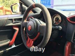 FRS BRZ suede steering wheel cover wrap