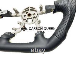 FULL LEATHER Steering Wheel FOR Chevrolet Corvette C5 Z06 /YELLOW 97-04 YEARS