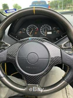 Fit All Lamborghini Murcielago 01-10 Carbon Fiber Steering Wheel Center Cover