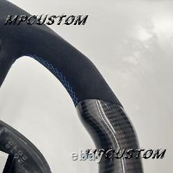 Fit For Audi A3 A4 A5 A6 A8 Q5 Q7 S3 S4 S5 S6 S8 RS4 Carbon Fiber Steering Wheel