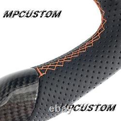 Fit For Audi A3 A4 A5 A6 A8 Q5 Q7 S3 S4 S5 S6 S8 RS4 Carbon Fiber Steering Wheel