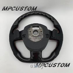 Fit For Audi A3 A4 A5 A6 A8 Q5 Q7 S3 S4 S5 S6 S8 RS4 Carbon Fiber Steering Wheel