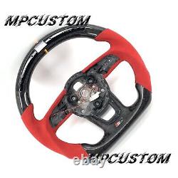 Fit For Audi B9 A3 A4 A5 S3 S4 S5 Q2 Q5 Q7 Q8 SQ7 SQ Carbon Fiber Steering Wheel
