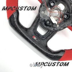 Fit For Audi B9 A3 A4 A5 S3 S4 S5 Q2 Q5 Q7 Q8 SQ7 SQ Carbon Fiber Steering Wheel