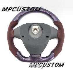 Fit For Ssab 93 9-3 Aero Vector SRS 2006- 2010 2011 Carbon Fiber Steering Wheel