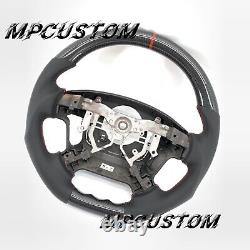 Fit For Toyota Tundra Sequoia Hiace Cruiser 2007-19 Carbon Fiber Steering Wheel