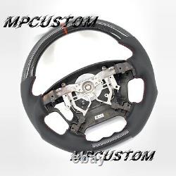 Fit For Toyota Tundra Sequoia Hiace Cruiser 2007-19 Carbon Fiber Steering Wheel
