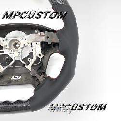 Fit For Toyota Tundra Sequoia Hiace Cruiser 2007-19 Carbon Fiber Steering Wheel